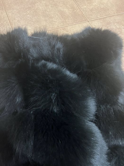 Жилетка натуральный мех