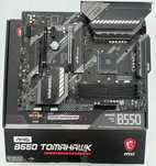 Zestaw MSI B550 Tomahawk+AMD Ryzen 5 5600X