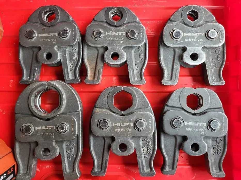 Zaciskarka Hilti NPR 19-A + NPR PM TH16 20 25 NPR + V 6szt REMS