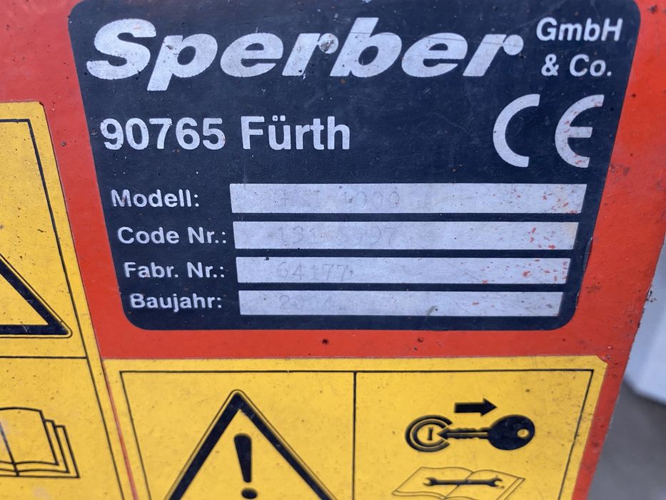 Kosz ssawka do trawy lisci SPERBER Kubota Iseki Yanmar Hako