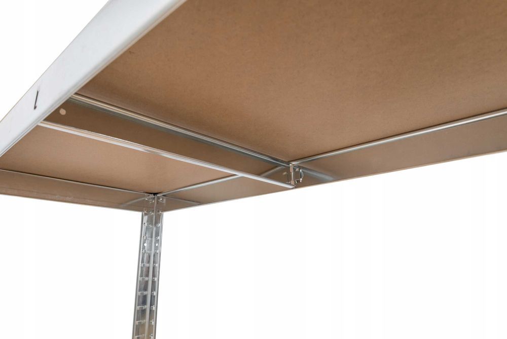 Metalowy REGAŁ MAGAZYNOWY Do Garażu Warsztatu Piwnicy Ocynkowany NOWY