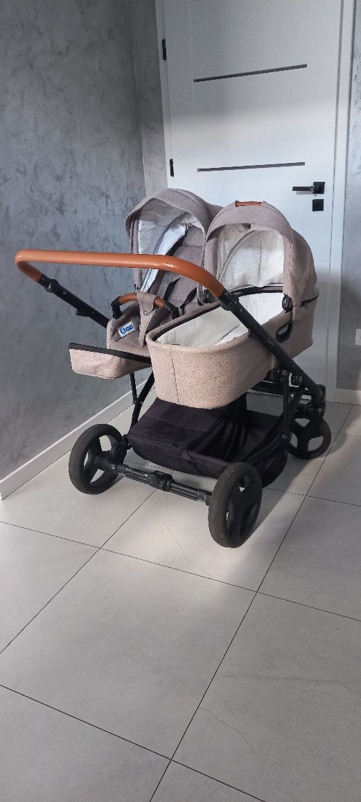 Wózek 2w1 bliźniaczy, Rok po roku Jedo Duo