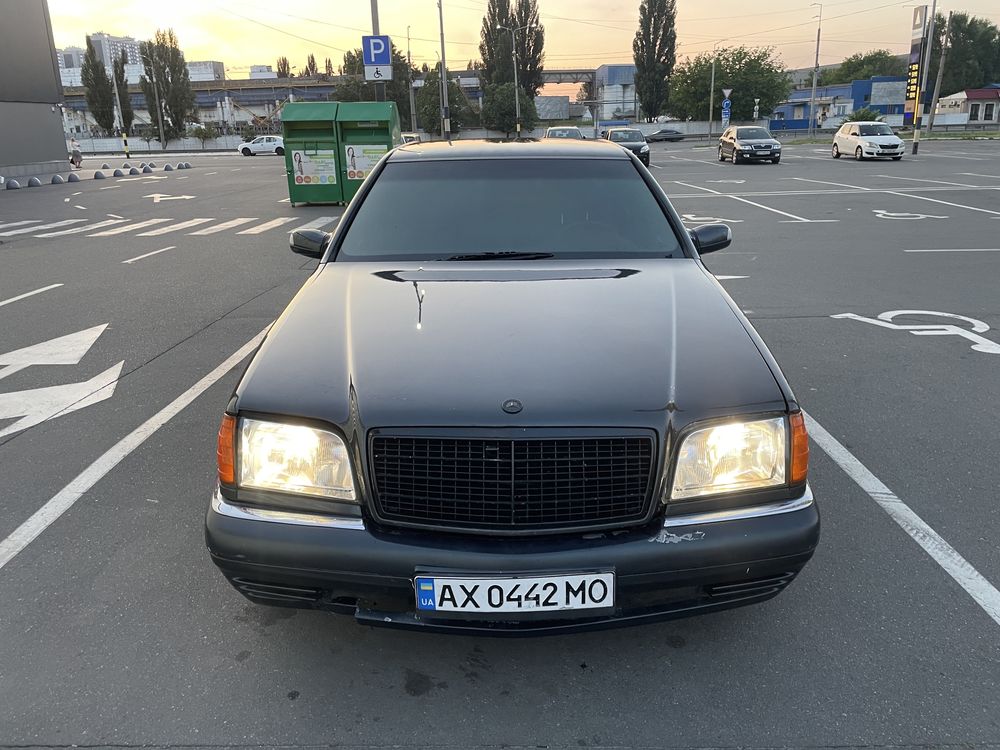 Mercedes w140 4.2 газ/бензин
