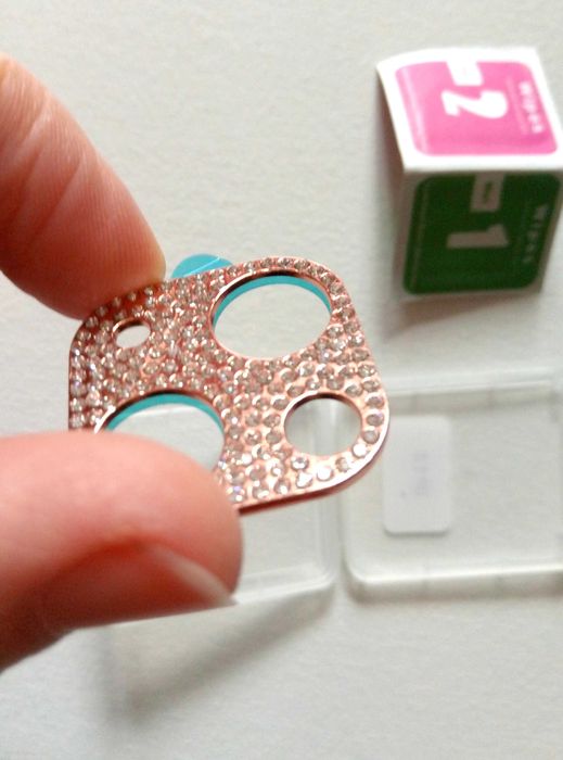 Захисна рамка зі стразами на камеру для iPhone 13 і 13 Mini