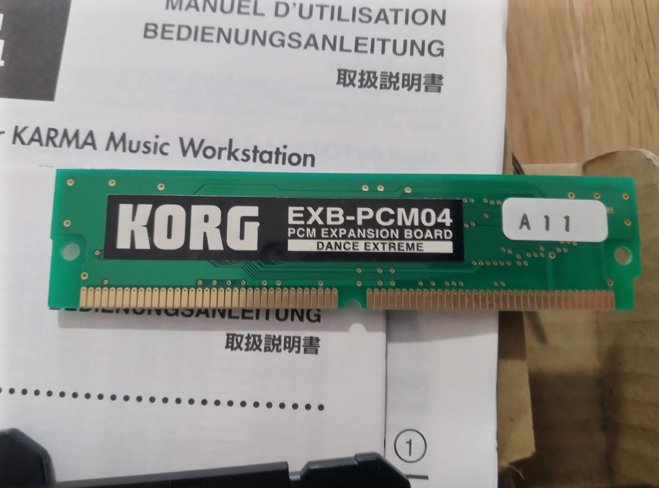 Korg EXB-PCM04 "Dance Extreme" KARTA dla Korg Triton+Karma, RZADKIE