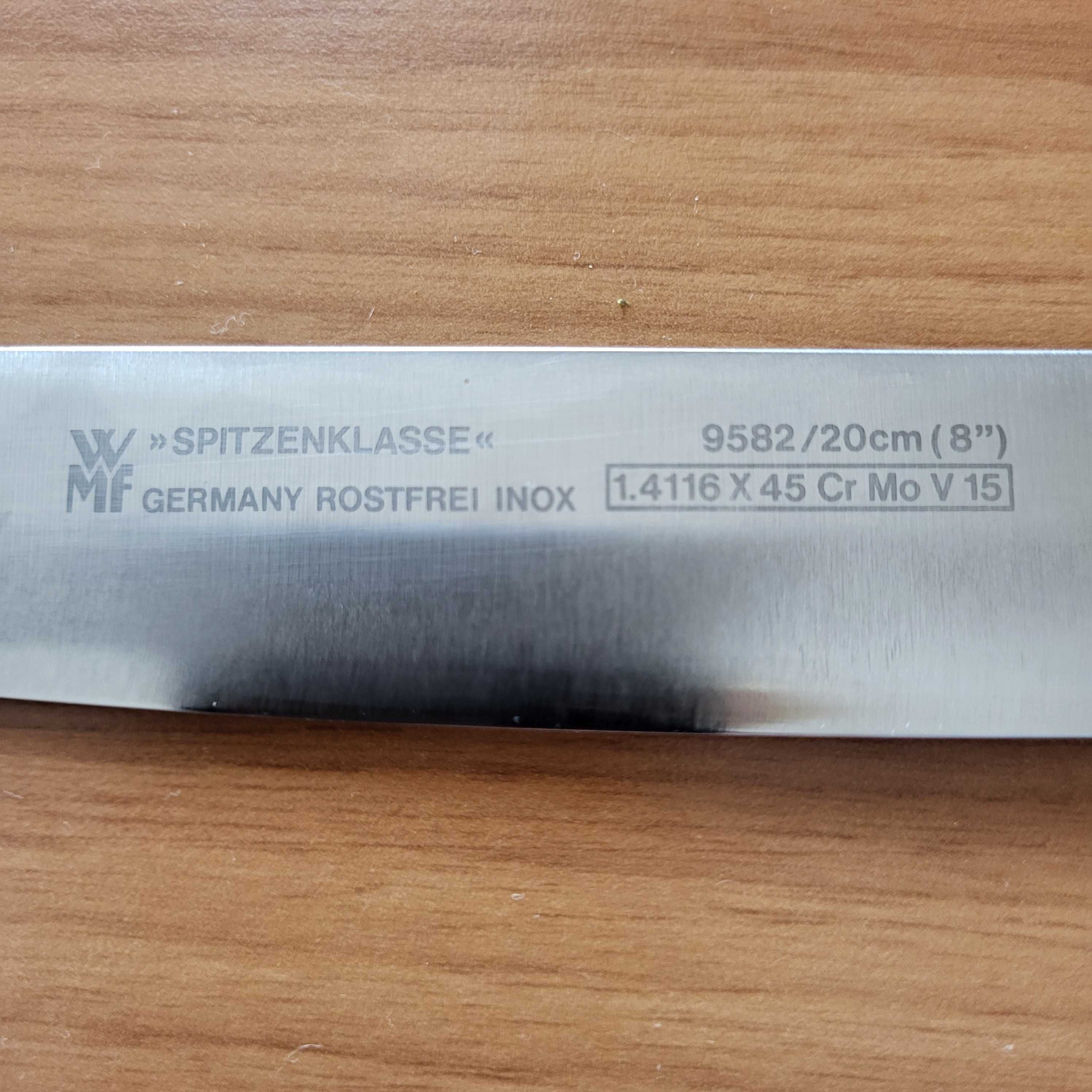 nowy nóż kuchenny WMF Spitzenklasse 9582/20cm 8" oryginał stan idealny