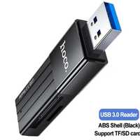 Hoco Кардридер USB 3.0 - SD, TF Card Reader