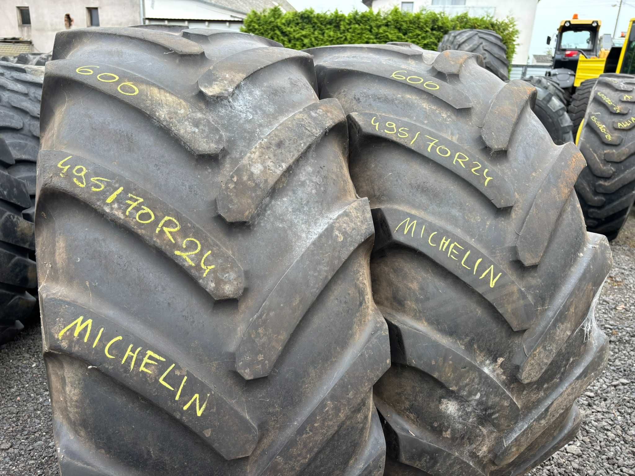 Opona Opony Rolnicze 495/70R24 MICHELIN XM 47 155G SPRAWDZONE CAŁE!