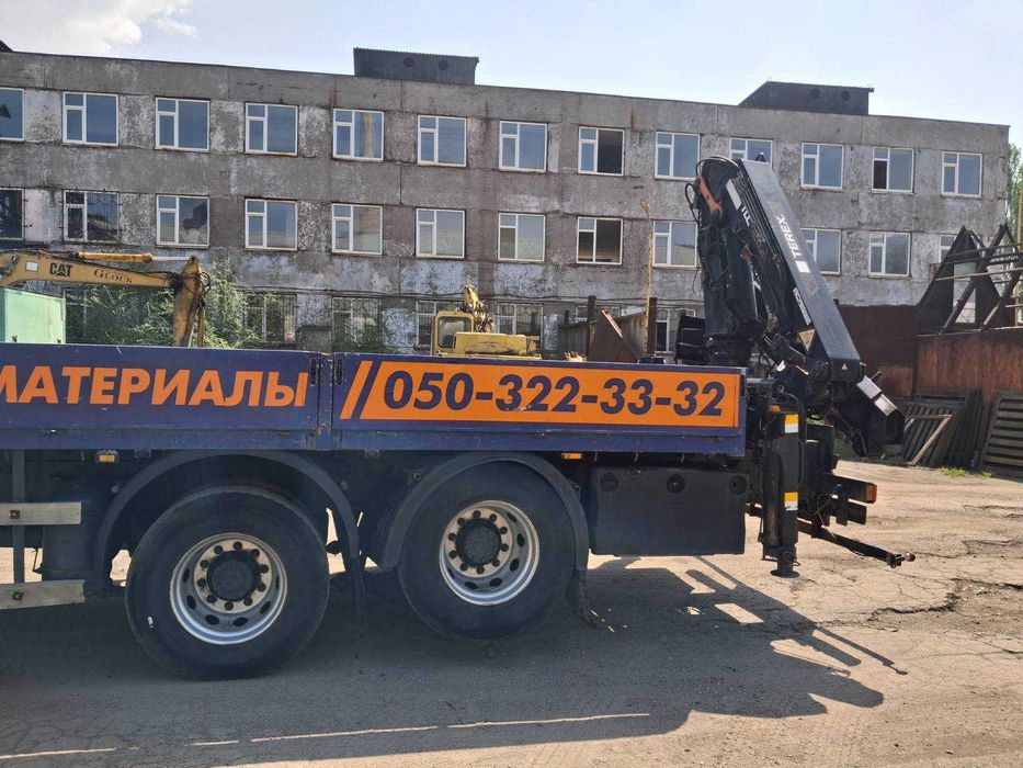Продам авто DAF CF-75 с Mанипулятором ТЕРЕХ 120.2Е (заводской).