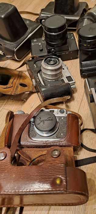 Aparaty Zorka1, Zorka4, Zenit11, ZenitTTL