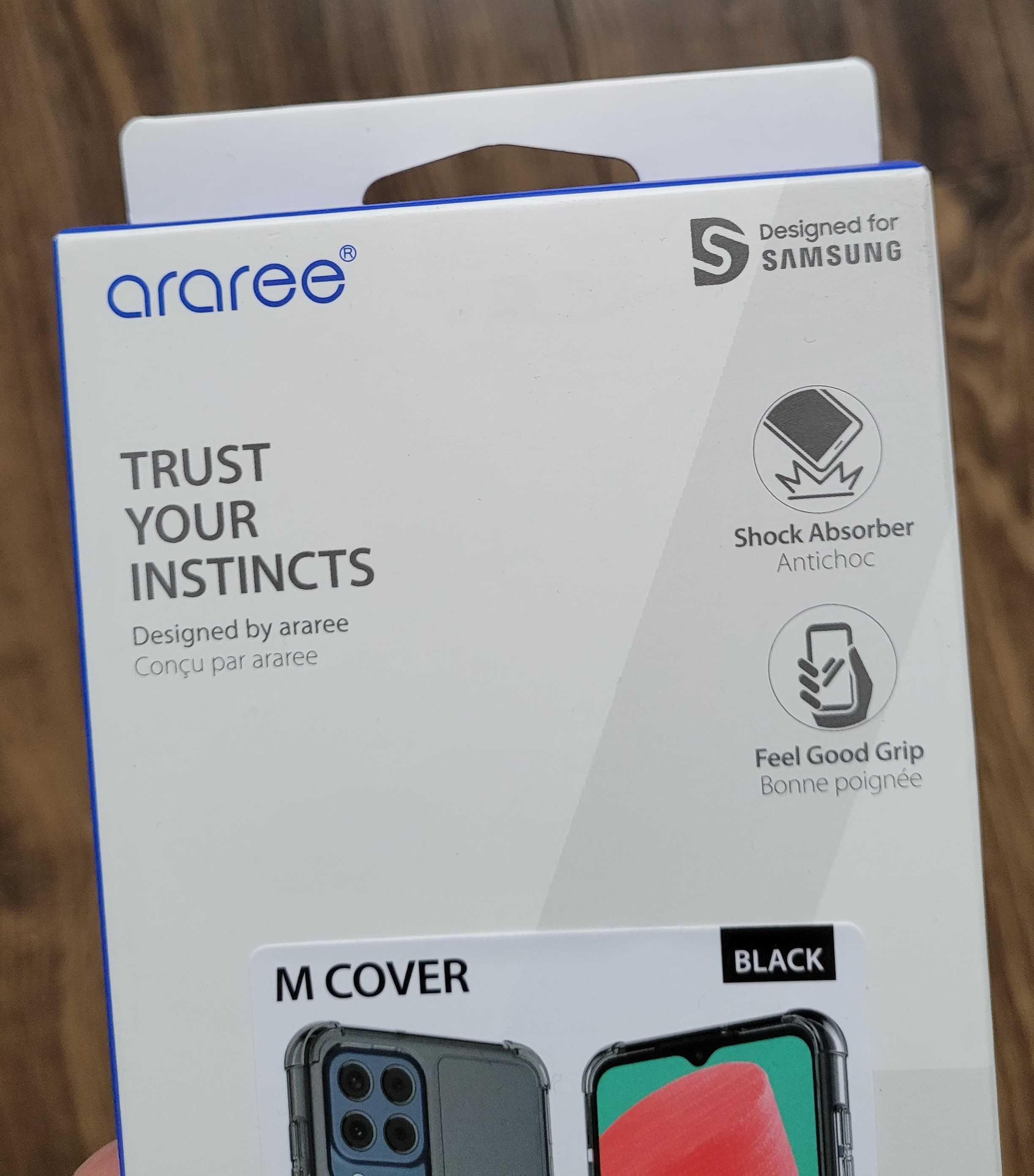 Etui Araree M Cover do Samsung Galaxy M33 5G czarne plecki MCover NOWE