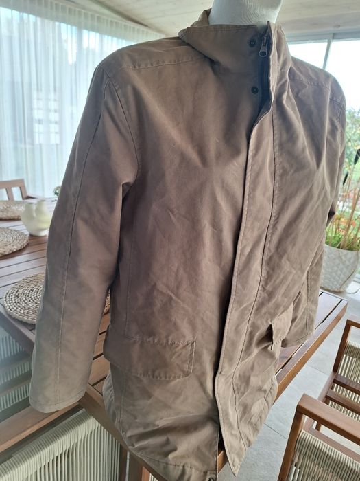 Kurtka parka męska beż 40 L