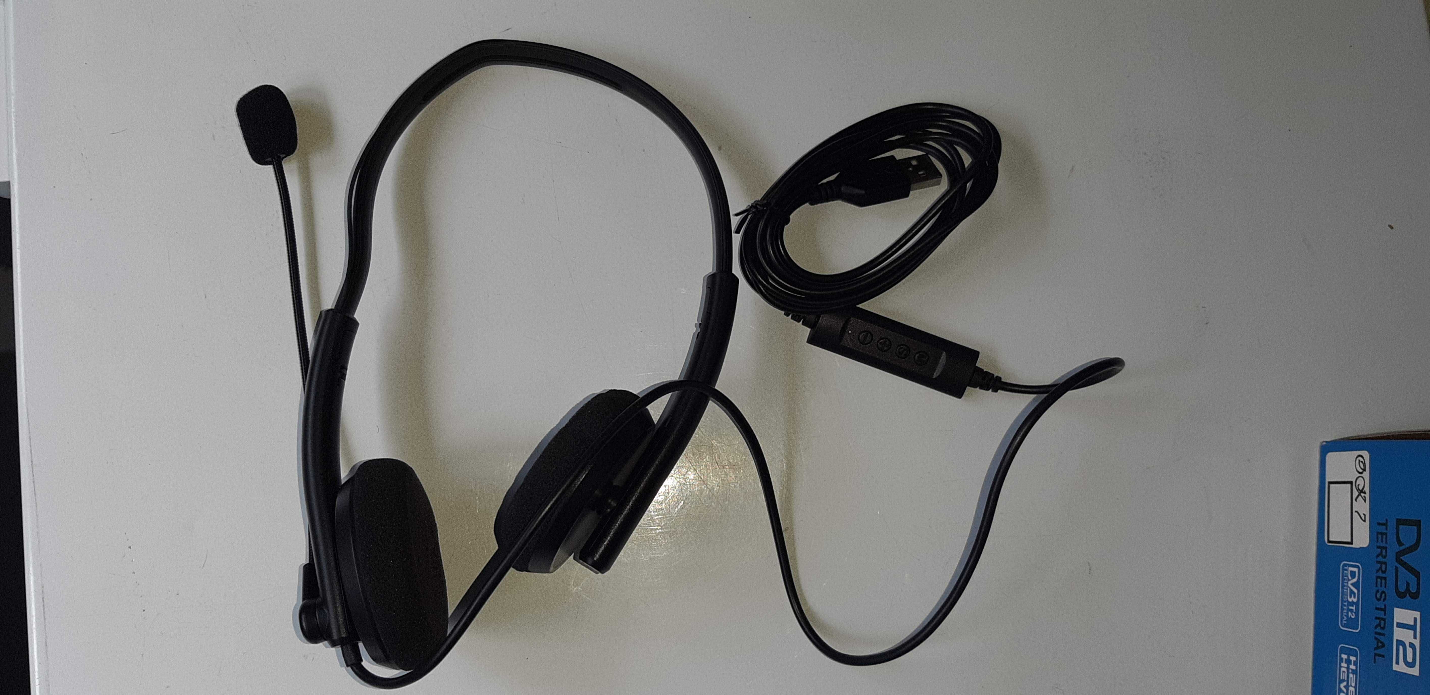 USB-гарнитура, шумоподавляющие наушники с микрофоном