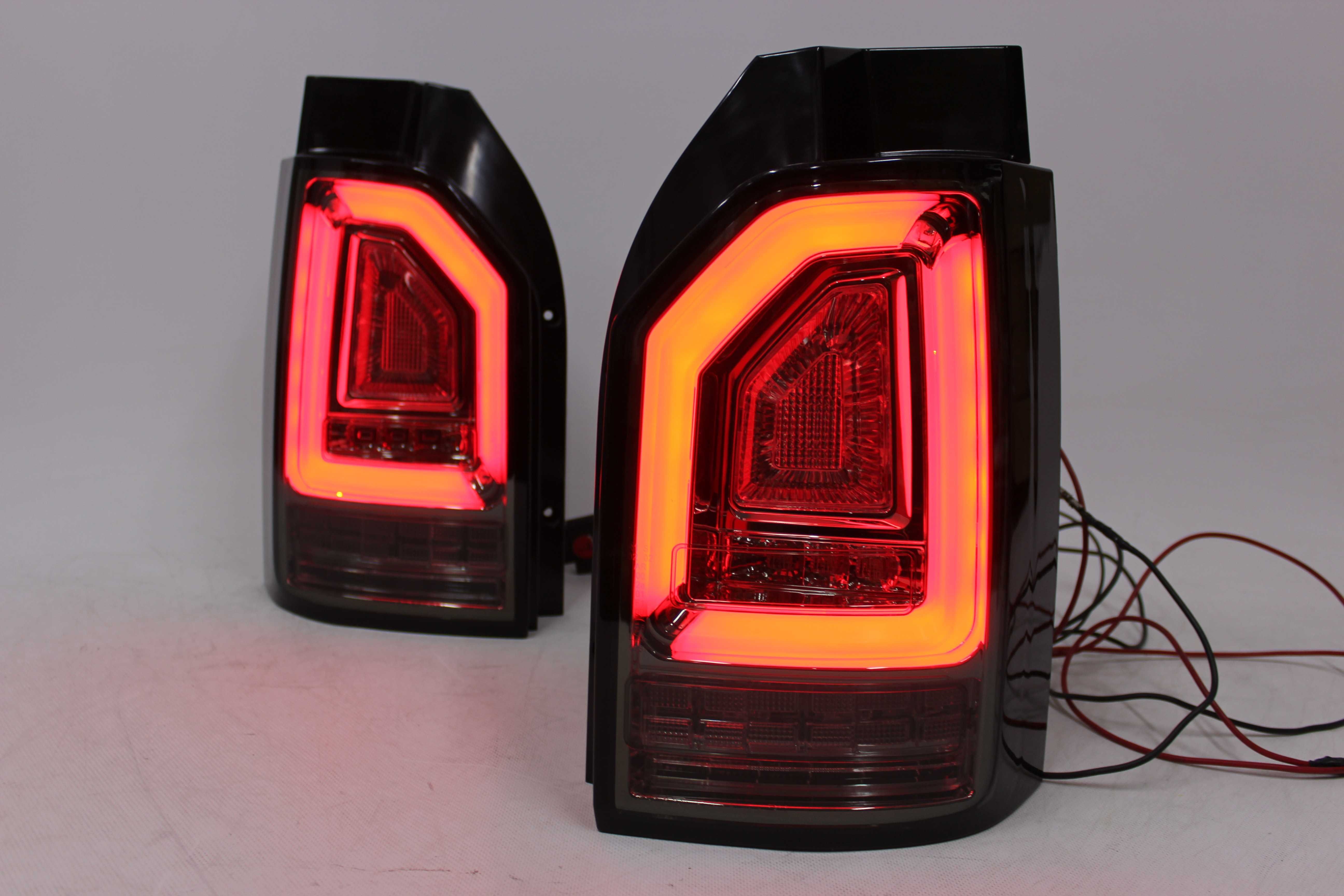 Lampy tylne tył VW T6 15-19 Transporter Klapa NEON LED BAR SMOKE IGŁA
