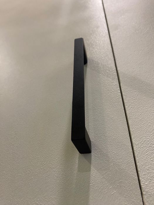 Меблеві ручки чорні лофт метал