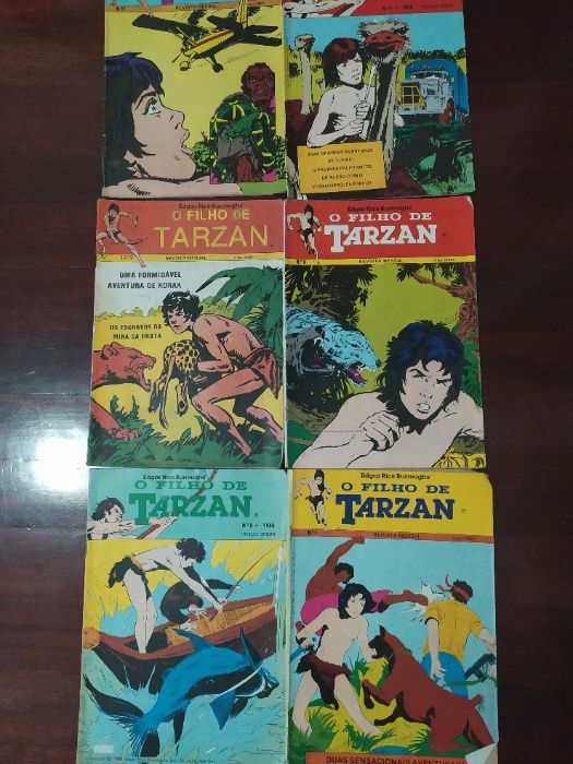 banda desenhada Tarzan e outros