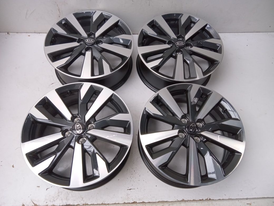 Felgi aluminiowe 17 Kia Stonic Rio 4x100 Jak NOWE