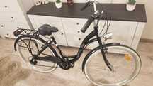 NOWY Rower miejski Citybike 7 Biegów  28 cali damski Czarny