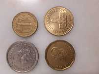 10 moedas de Argentina anos 1930/50/80/90