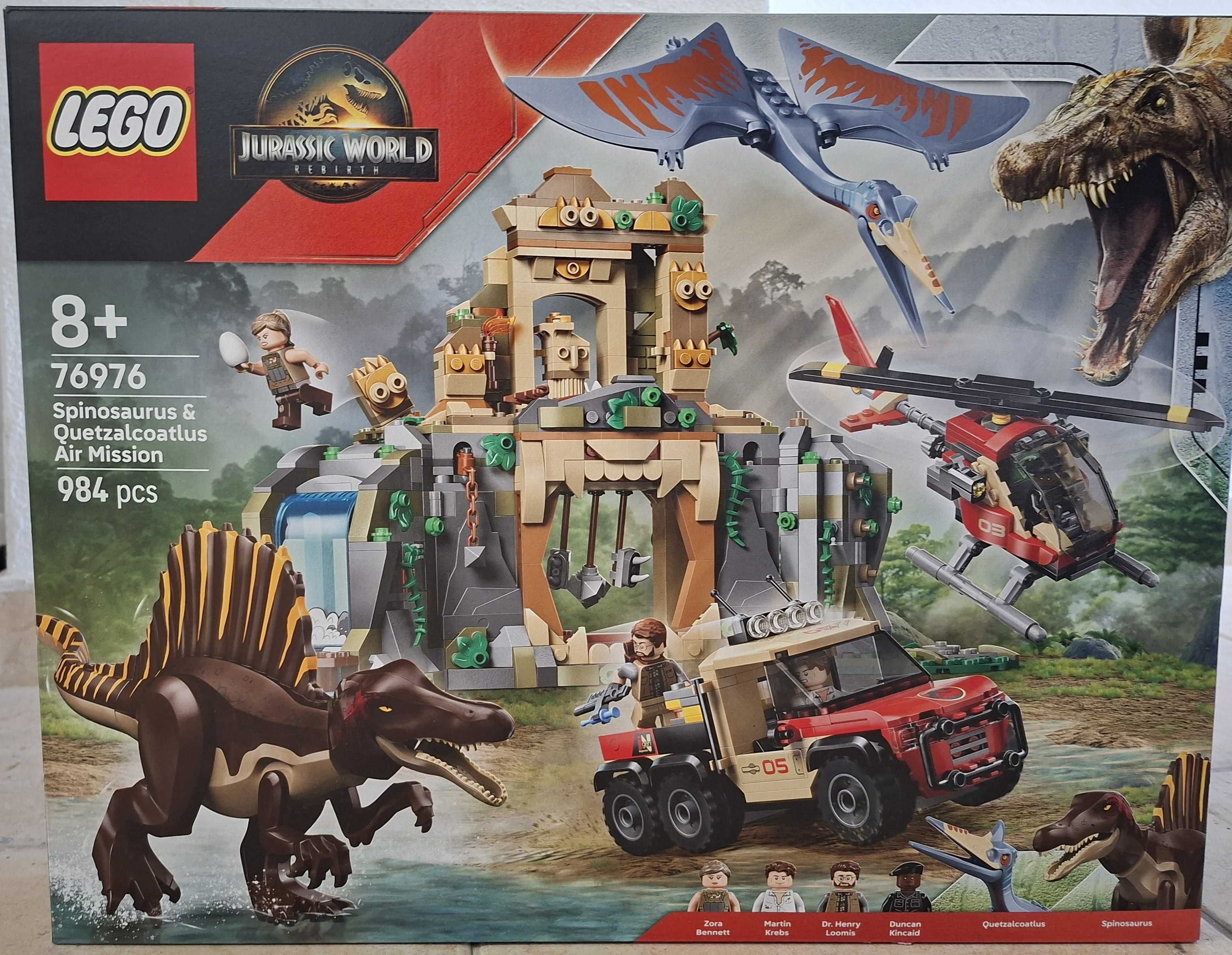 LEGO Jurassic World Missão Aérea (Novo, Selado, Original)