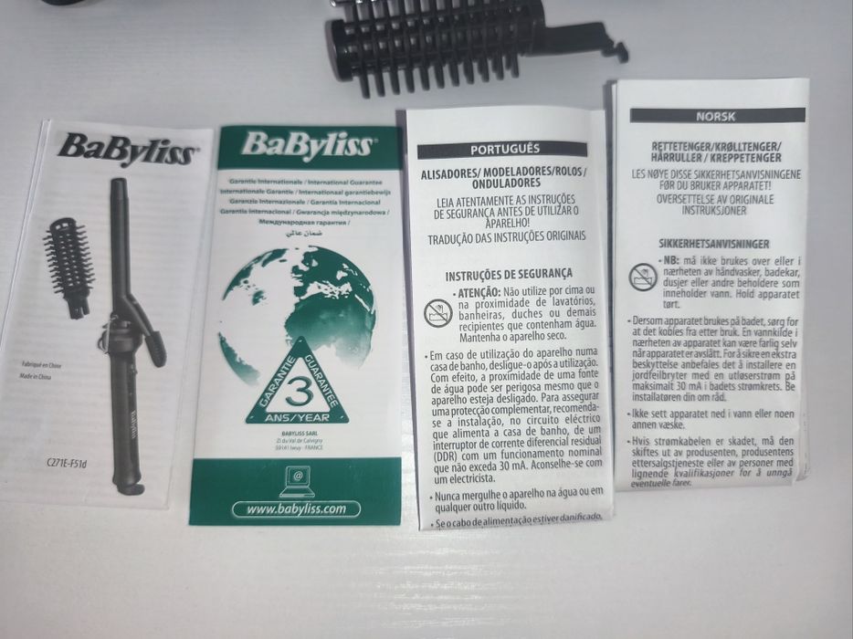 BABYLISS Defenidor de caracóis- 25W- NOVO