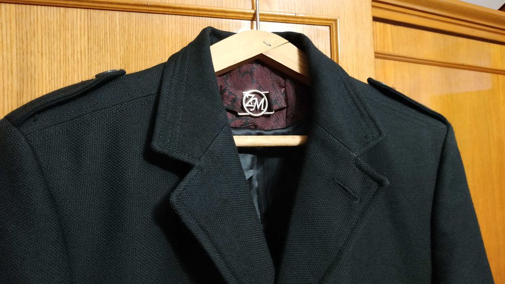 Чоловічий тренч Zara Man 48р