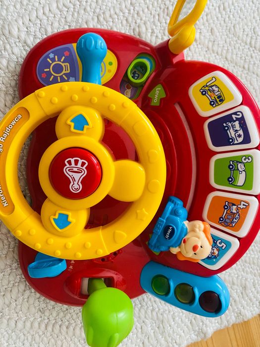 Vtech kierownica interaktywna zabawka