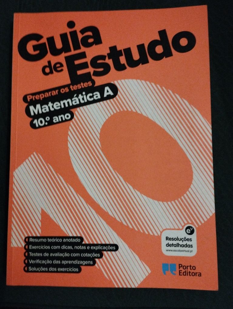 Guia de estudo de Matemática A de 10° ano