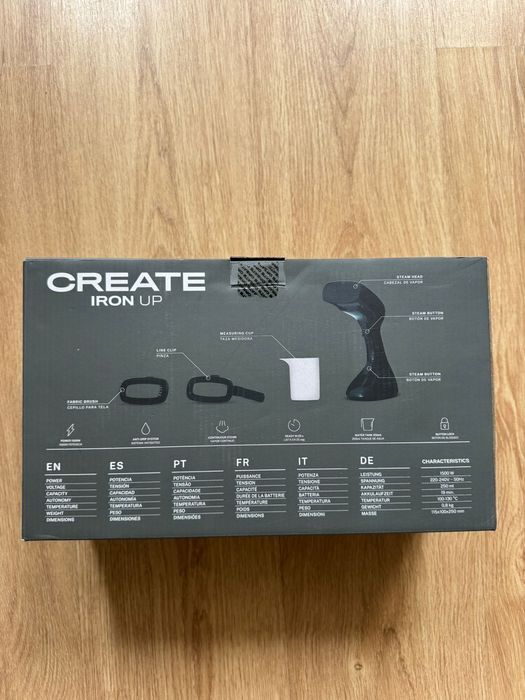 Ferro a vapor vertical. Iron Up. Create