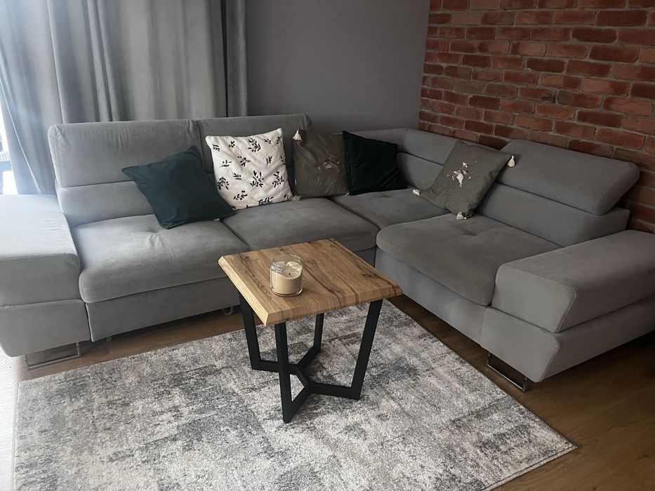 Sprzedam narożnik piekny szary kolor, Lorens meble