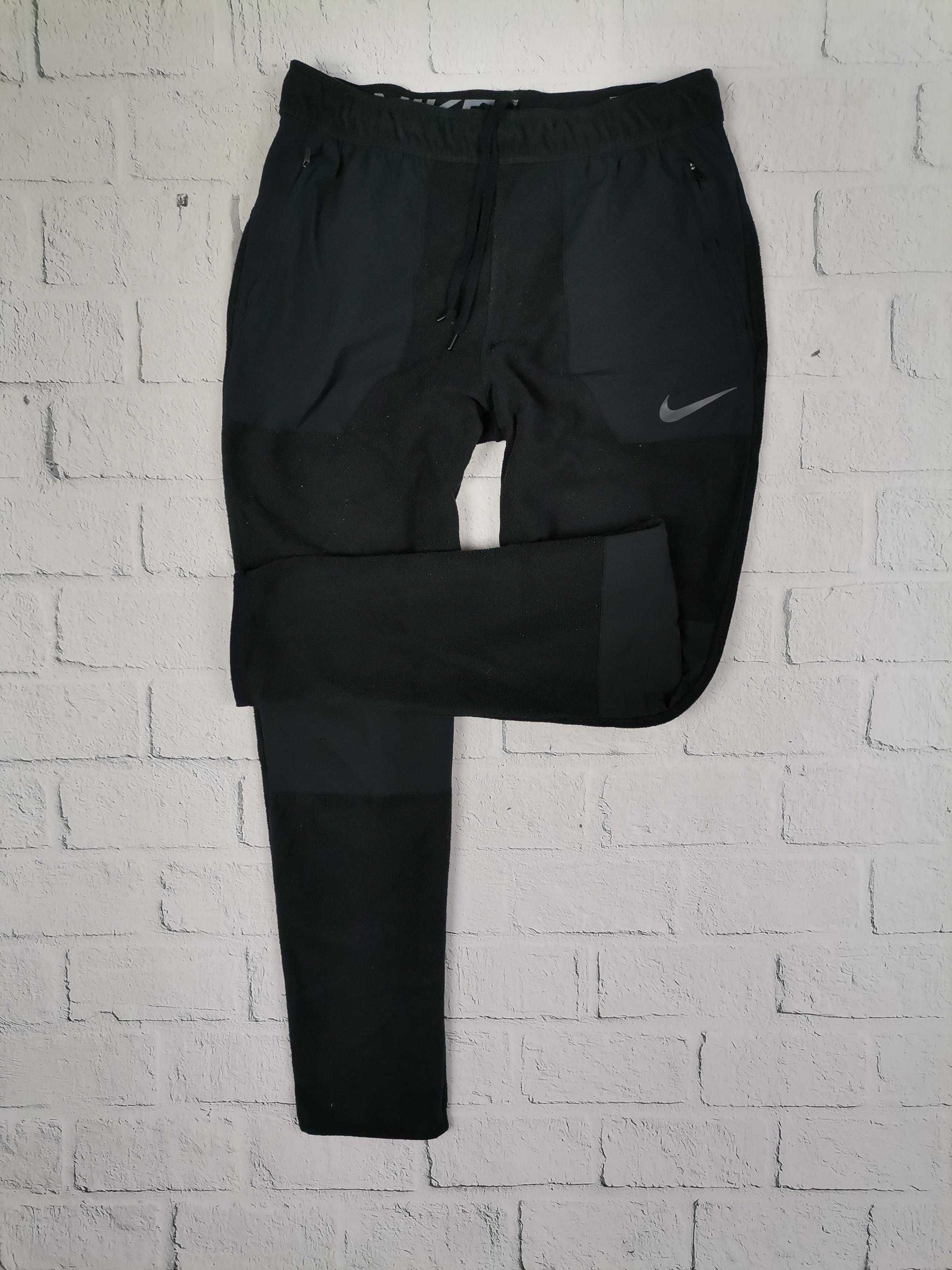 NIKE Therma Fit Dresy Męskie Spodnie Dresowe Polarkowe S