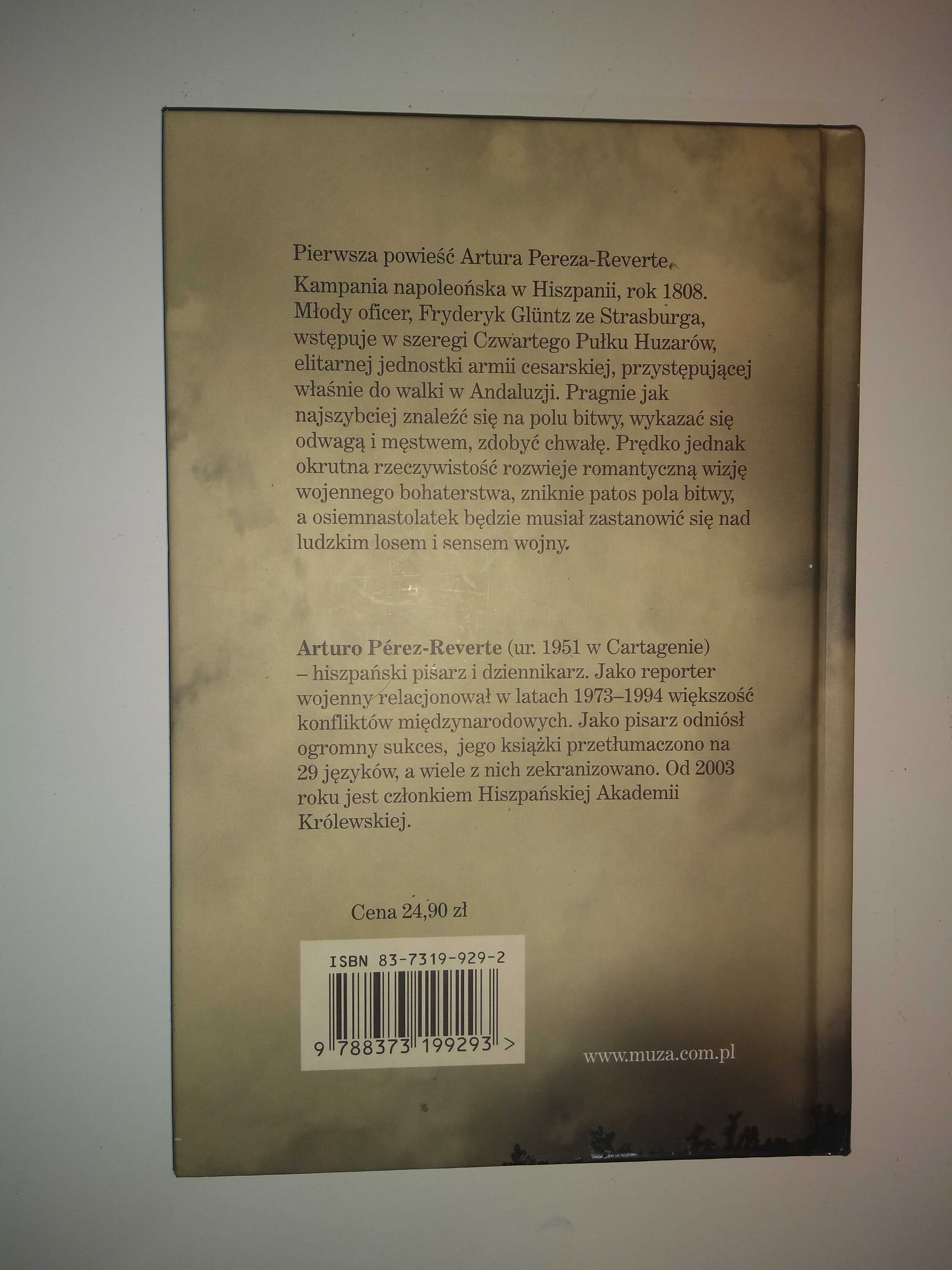 Dobra książka - Huzar Arturo Perez-Reverte (jak nowa) (P12)