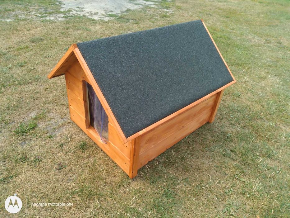 buda dla psa ocieplana z kotarą dostawa w całości