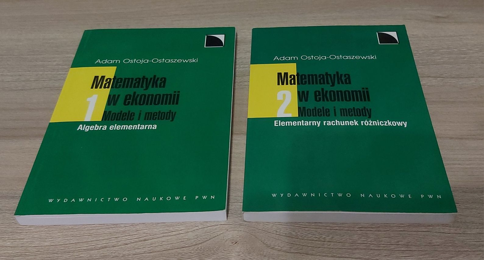 Matematyka w ekonomii Adam Ostoja-Ostaszewski cz. 1 i 2