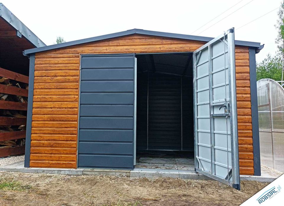 Garaż blaszany Blaszak 4x3m PREMIUM TANIO