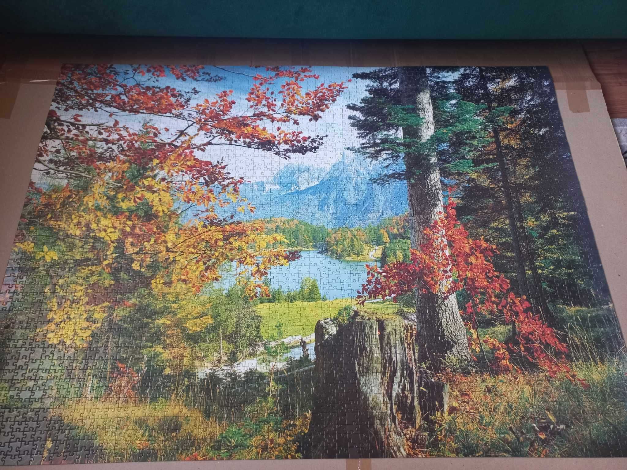 Puzzle 3000 TREFL - przyroda  - stan idealny, kompletne