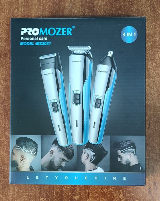 Машинка для стрижки ProMozer MZ-2031 3в1