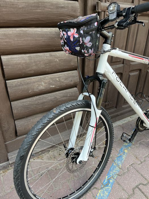 Rower górski rockrider rozmar L tarcze, nowe opony, kola 26”