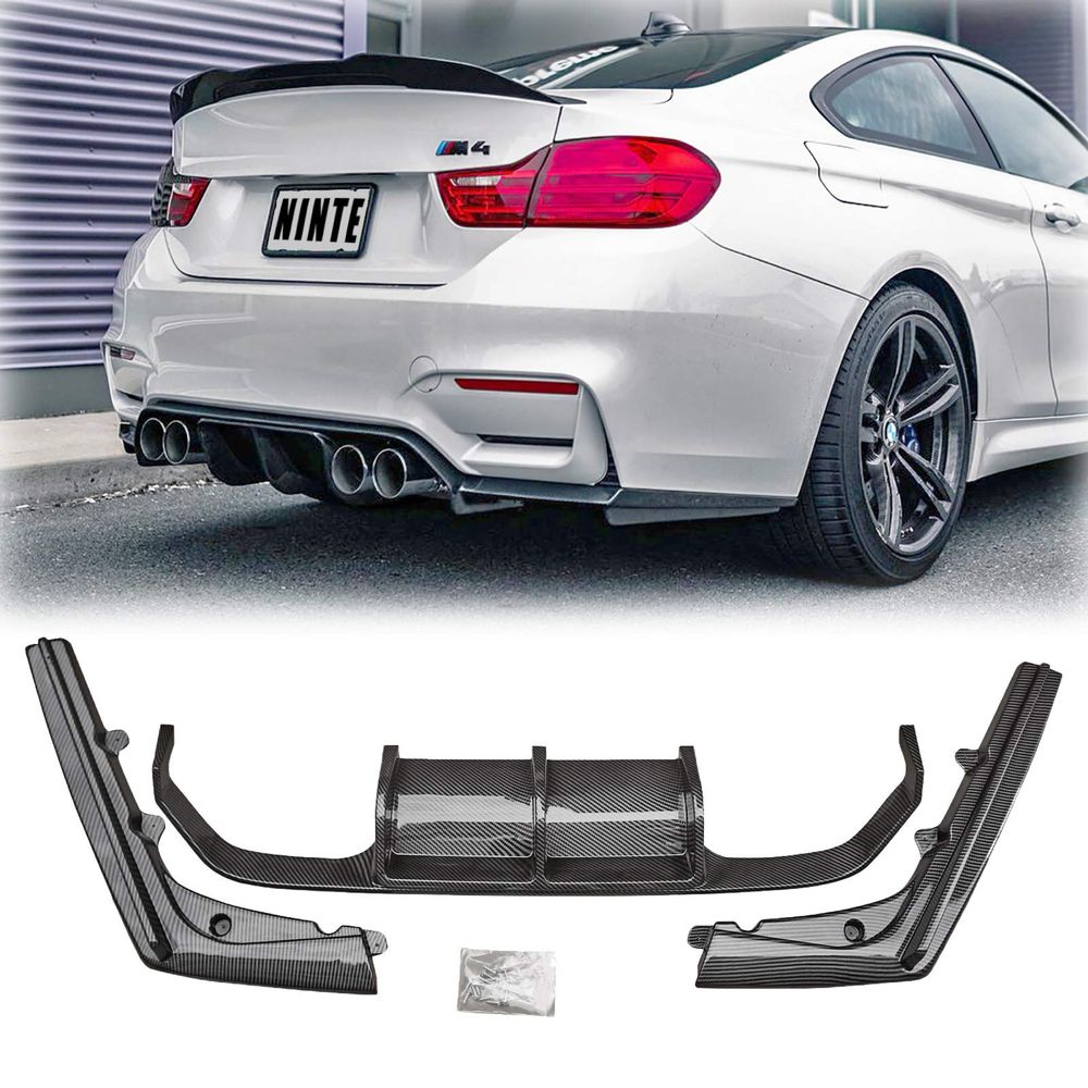 LIP SPOILER SPLITTERS DIFUSOR ABA PALA Avental LÁBIO M3 M4 F80 F82 F83 M PERFORMANCE AC SHENITZER NOVO