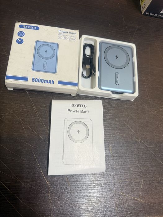 Power bank do Magsafe, 5000 mAh, bezprzewodowy