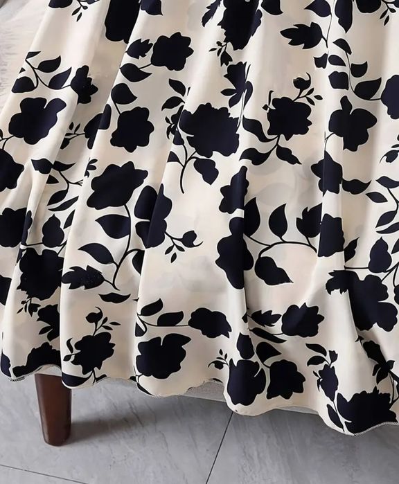 Piękna długa maxi spódnica na gumce wiosna lato wakacje