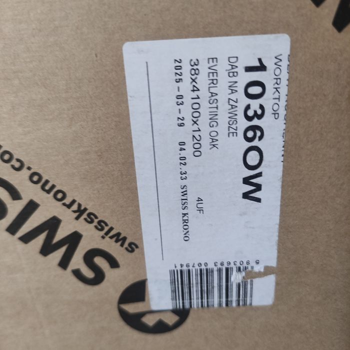 Blat  meblowy Dąb na zawsze  dl 311cm