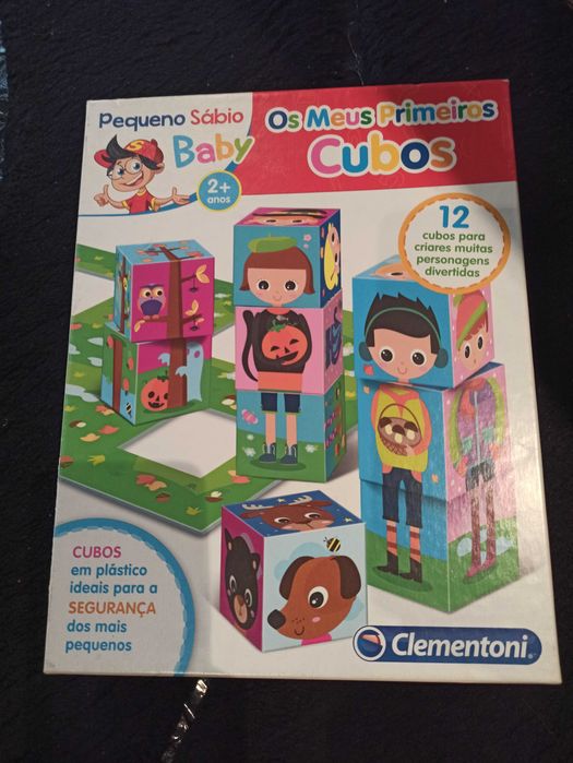 Os meus primeiros cubos, Clementoni, 2+