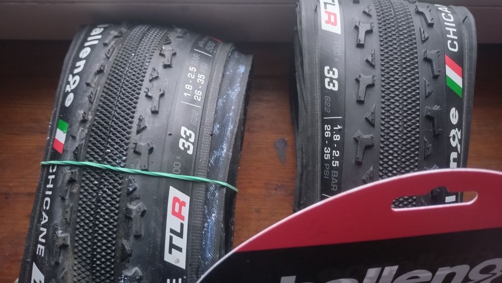 Komplet opon CX Challenge Chicane 33C cyclocross nowe