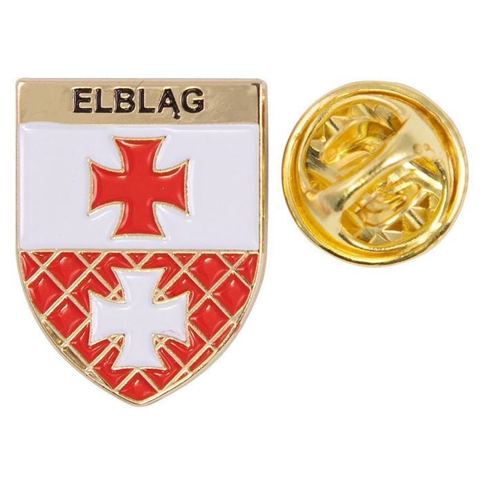 Przypinka herb Elbląg