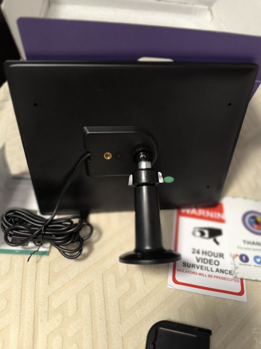 Câmera de vigilância solar 4K 8MP Wi-Fi com tela dupla, detecção human