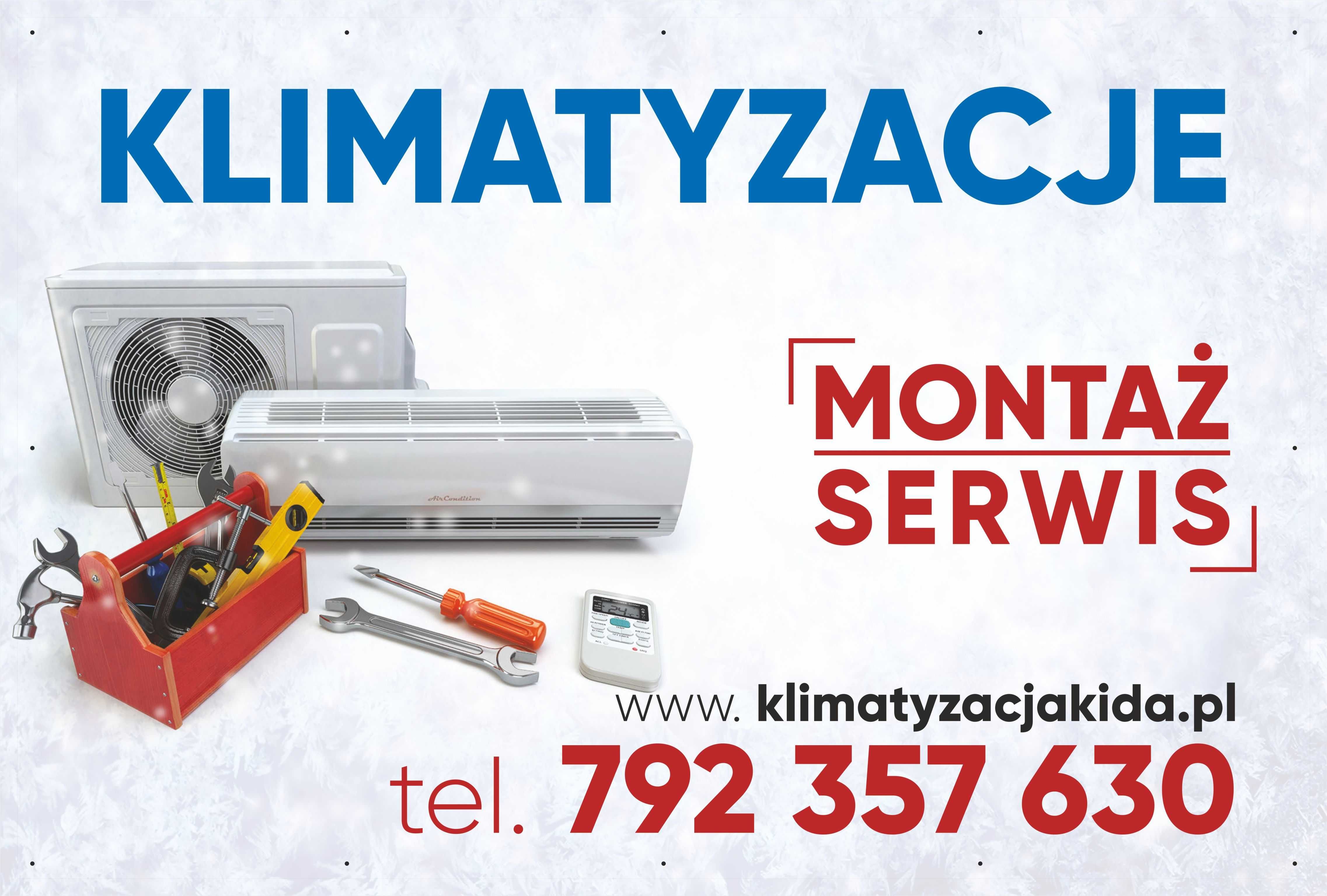 Klimatyzacja montaż,klimatyzacja serwis,