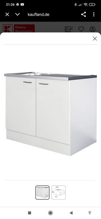 Zlewozmywak kompletny Flex-Well Classic 100 x 60 cm Wito Biały