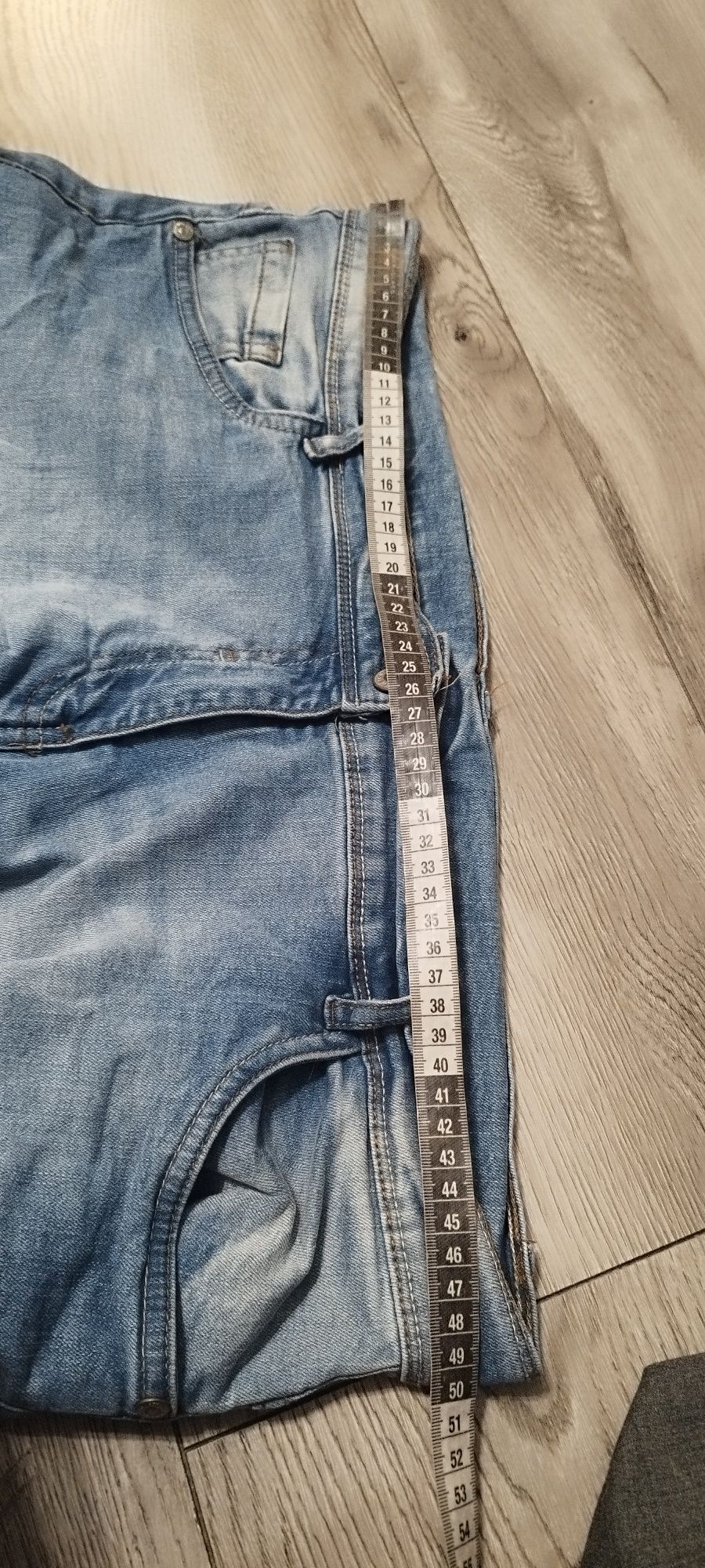 R.50 spodenki jeansowe damskie plus size