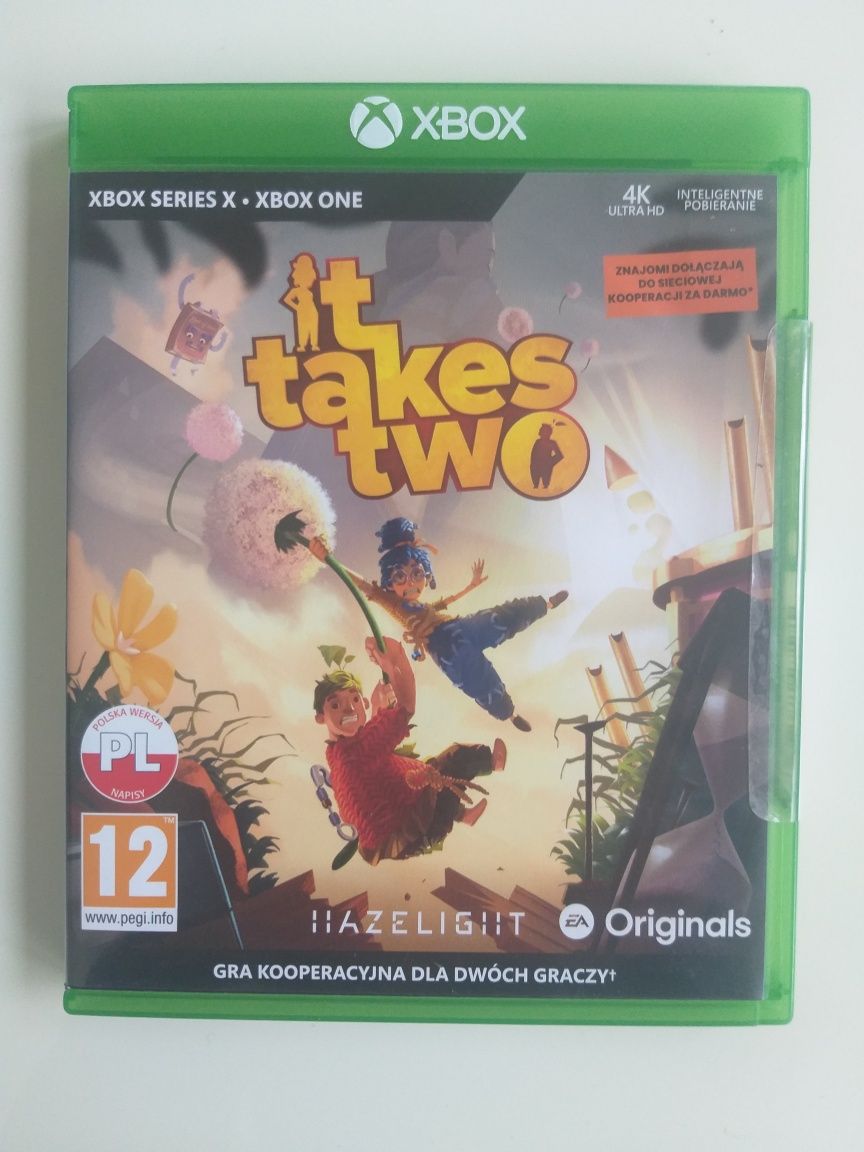 Gra It takes Two Xbox One Xone Series X dla 2 graczy kooperacyjna PL